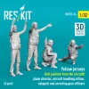 ResKit Models Yellow jerseys (Left position from the aircraft) (4 pcs) – figura makett