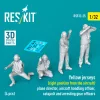 ResKit Models Yellow jerseys (Right position from the aircraft) (4 pcs) – figura makett