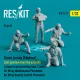 ResKit Models Green jersey (Modern) (Left position from the aircraft) (4 pcs) – 1:32 figura makett