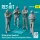 ResKit Models Brown jersey (modern) (Wing Captains, Wing Line Leading Petty Officers) (4 pcs) – 1:32 figura makett