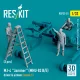 ResKit Models MJ-4 Jammer (MHU-83 B/E) driver & airmen (scene 1) (3 pcs) – 1:32 figura makett
