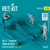 ResKit Models MJ-4 Jammer (MHU-83 B/E) driver & airmen (scene 2) (3 pcs) – figura makett