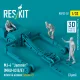 ResKit Models MJ-4 Jammer (MHU-83 B/E) driver & airmen (scene 2) (3 pcs) – figura makett