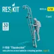 ResKit Models F-105 (D,F,G) Thunderchief male pilot on access ladder (type 3) (1 pcs) – 1:32 figura makett