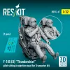 ResKit Models F-105D Thunderchief pilot sitting in ejection seat for Trumpeter kit (1 pcs) – figura makett