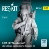 ResKit Models F-105D Thunderchief pilot sitting in ejection seat for Trumpeter kit (1 pcs) – figura makett