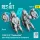 ResKit Models F-105F/G Thunderchief pilots sitting in ejection seat for Trumpeter kit (2 pcs) – figura makett
