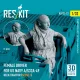 ResKit Models Female driver for US NAVY A/S32A-49 Deck Tractor (scene 1) (1 pcs) – 1:32 figura makett