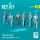 ResKit Models One busy day carrier crew on deck (scene 1) (6 pcs) – 1:32 figura makett