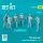ResKit Models One busy day carrier crew on deck (scene 2) (6 pcs) – 1:32 figura makett