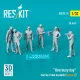 ResKit Models One busy day carrier crew on deck (scene 2) (6 pcs) – 1:32 figura makett