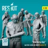 ResKit Models One busy day carrier crew on deck (scene 2) (6 pcs) – 1:32 figura makett