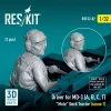 ResKit Models Driver for MD-3 (A, B, C, T) Mule Deck Tractor (scene 1) (1 pcs) – 1:32 figura makett