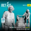 ResKit Models Red jerseys (2 pcs), AERO 21A (MHU-191A/M) with AIM-54C Phoenix for F-14B/D (scene 1) (US Navy Carrier Deck Crew) – 1:32 figura makett