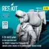 ResKit Models F-35 (A/C) pilot in late ejection seat for RESKIT Cockpit for Trumpeter kit – figura makett