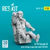 ResKit Models A-7E Corsair II pilot sitting in ejection seat SJU-8/A – figura makett