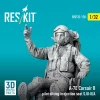 ResKit Models A-7E Corsair II pilot sitting in ejection seat SJU-8/A – figura makett