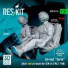 ResKit Models CH-54A Tarhe pilots Early in seats for ICM kit (1962-1968) (3 pcs) – figura makett