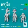 ResKit Models CH-54A Tarhe Pilots Late in seats for ICM kit (1968 +) (scene 2) (3 pcs) – figura makett