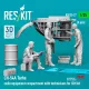 ResKit Models CH-54A Tarhe radio equipment compartment with technicians (3 pcs) for ICM – figura makett