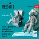 ResKit Models F-35A Lightning II pilot sitting in late modification ejection seats (type 2) – figura makett