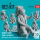 ResKit Models Mirage 2000C, 2000-5 (FRANCE) pilot sitting in ejection seat MB Mk.10Q (Type 1) – 1:48 figura makett