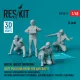 ResKit Models Green jersey (Modern) (Left position from the aircraft) (4 pcs) – 1:48 figura makett