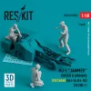 ResKit Models MJ-1 Jammer Driver & airmens (Vietnam) (MJ-1A,MJ-1B) (scene 1) (3 pcs) – figura makett