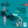 ResKit Models MJ-1 Jammer Driver & airmens (Vietnam) (MJ-1A,MJ-1B) (scene 2) (3 pcs) – figura makett