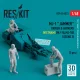 ResKit Models MJ-1 Jammer Driver & airmens (Vietnam) (MJ-1A,MJ-1B) (scene 2) (3 pcs) – figura makett