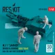 ResKit Models MJ-1 Jammer Driver & airmens (Gulf War) (MJ-1B, MJ-1B/C) (scene 2) (3 pcs) – figura makett