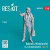 ResKit Models Rafale (C, M) male pilot (in a standing position - type 2) (1 pcs) – 1:48 figura makett