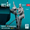 ResKit Models Rafale (C, M) female pilot (with access ladder - type 1) (1 pcs) – 1:48 figura makett