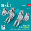 ResKit Models Mirage 2000 (B, D, N) (FRANCE) pilots sitting in ejection seats MB Mk.10Q (2 pcs) – figura makett