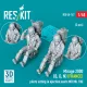 ResKit Models Mirage 2000 (B, D, N) (FRANCE) pilots sitting in ejection seats MB Mk.10Q (2 pcs) – figura makett