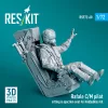 ResKit Models Rafale C/M pilot sitting in ejection seat for HobbyBoss kit (1 pcs) – figura makett