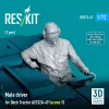 ResKit Models Male driver for Deck Tractor A/S32A-49 (scene 3) (1 pcs) – figura makett