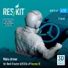 ResKit Models Male driver for Deck Tractor A/S32A-49 (scene 3) (1 pcs) – figura makett