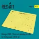 ResKit Models Mirage 2000C Pre-cut painting masks for KittyHawk 32020 kit - előre kivágott festőmaszk-készlet