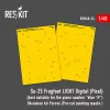 ResKit Models Su-25 Frogfoot világos digitális (pixel) festés (elsősorban a kék 19 géphez) Ukrán Légierő (előre kivágott festőmaszk-készlet )