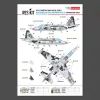 ResKit Models Su-25 Frogfoot sötét digitális (pixel) festés (elsősorban a kék 31 géphez) Ukrán Légierő (előre kivágott festőmaszk-készlet )