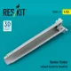 ResKit Models Hawker Hunter exhaust nozzle for Revell kit (3D Printed) - hajtómű-fúvócső