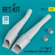ResKit Models F-5 Tiger ll air intakes for Kitty Hawk kit (3D Printed) - légbeömlők