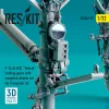 ResKit Models F-14 (A,B,D) Tomcat – futóműkészlet terhelt állapotú kerekekkel