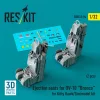 ResKit Models Ejection seats for OV-10 Bronco (2 pcs) for Kitty Hawk/Zimimodel kit (3D Printed) - katapultülések, 2 db