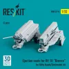 ResKit Models Ejection seats for OV-10 Bronco (2 pcs) for Kitty Hawk/Zimimodel kit (3D Printed) - katapultülések, 2 db