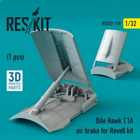  ResKit Models BAe Hawk T.1A air brakes for Revell kit (3D Printed) - légfékek