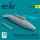 ResKit Models 150 gallon fuel tank AERO 1C (FPU-3/A) USN & USM for OV-10 A/D (1 pcs) (3D Printed) - OV-10 A/D – 150 gallonos üzemanyag-póttartály, 1 db