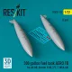 ResKit Models 300 gallon fuel tank AERO 1D for AV-8B, Harrier II GR.7/9, T.10 (2 pcs) (3D Printed) - AV-8B, Harrier II GR.7/9, T.10 – 300 gallonos üzemanyag-póttartály, 2 db