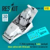 ResKit Models F-35A Lightning II késői – alap cockpitkészlet 3D matricákkal, Italeri / Academy maketthez